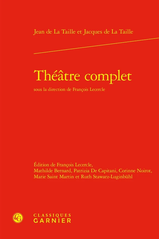 Theatre Complet (Bibliotheque Du Theatre Francais, 106)