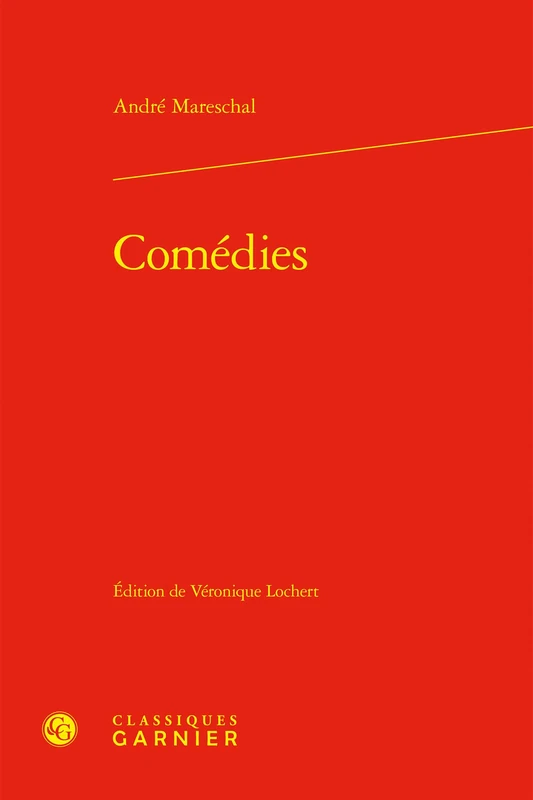 Comedies (Bibliotheque Du Theatre Francais, 2) - Image 1