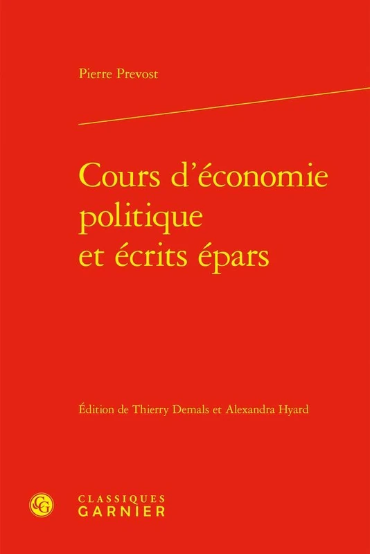 Cours d'Economie Politique Et Ecrits Epars: 16 (Problematiques De Traduction, 16) - Image 1