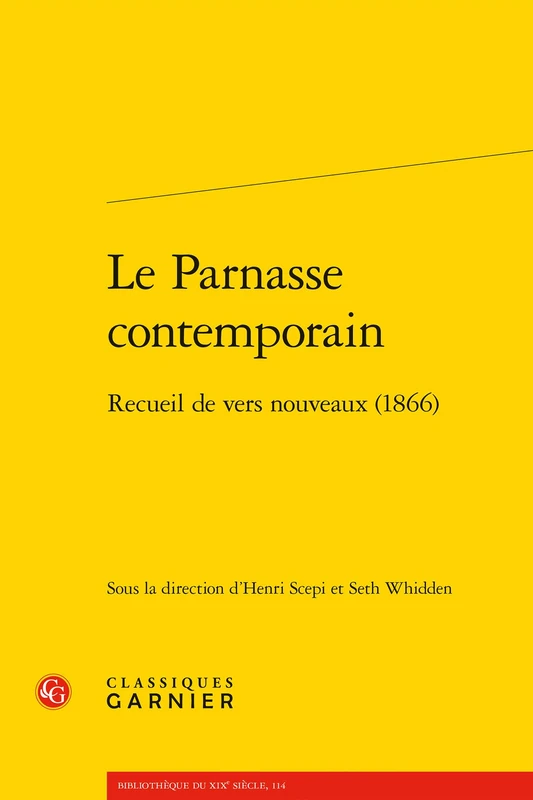 Le Parnasse Contemporain: Recueil de Vers Nouveaux (1866) - Image 1