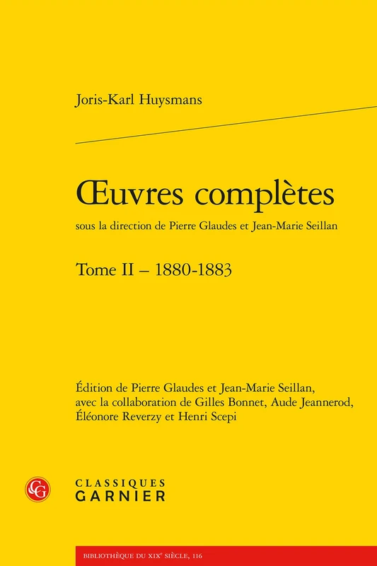 Oeuvres Completes. Tome II - 1880-1883
