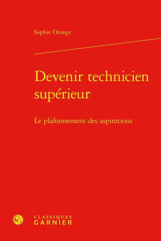 Devenir Technicien Superieur: Le Plafonnement Des Aspirations