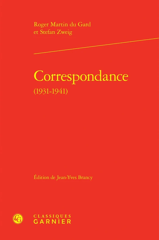 Correspondance (1931-1941): 8