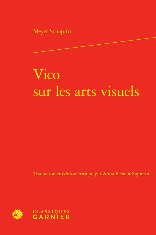 Vico Sur Les Arts Visuels (L'europe Des Lumieres, 94)