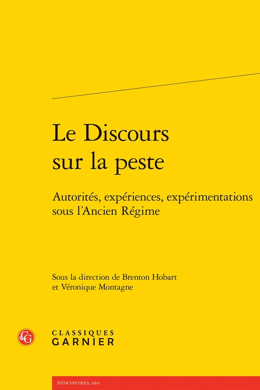 Le Discours sur la peste: Autorités, expériences, expérimentations sous l'Ancien Régime: 125 - Image 1