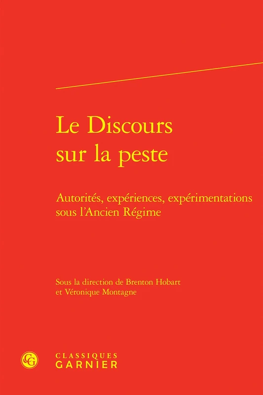 Le Discours sur la peste: Autorités, expériences, expérimentations sous l'Ancien Régime: 125 - Image 1