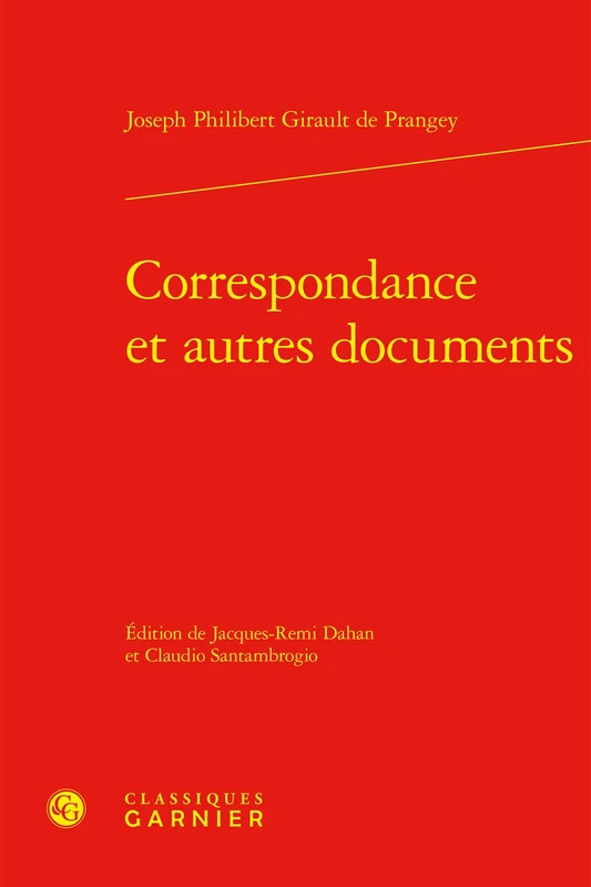 Correspondance Et Autres Documents: 26