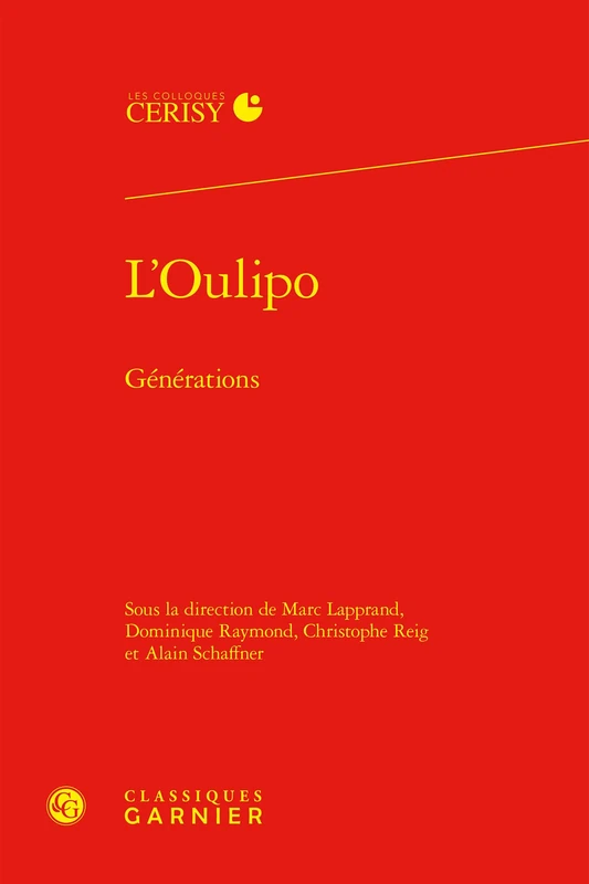 L'Oulipo: Générations