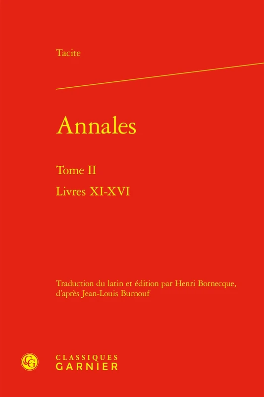 Annales: Livres XI-XVI (Tome II) - Image 1
