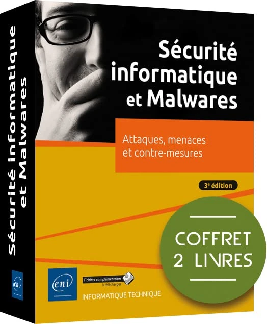 Sécurité informatique et Malwares - Coffret de 2 livres : Attaques, menaces et contre-mesures (3e éd: Coffret de 2 livres : Attaques, menaces et contre-mesures (3e édition) - Image 1