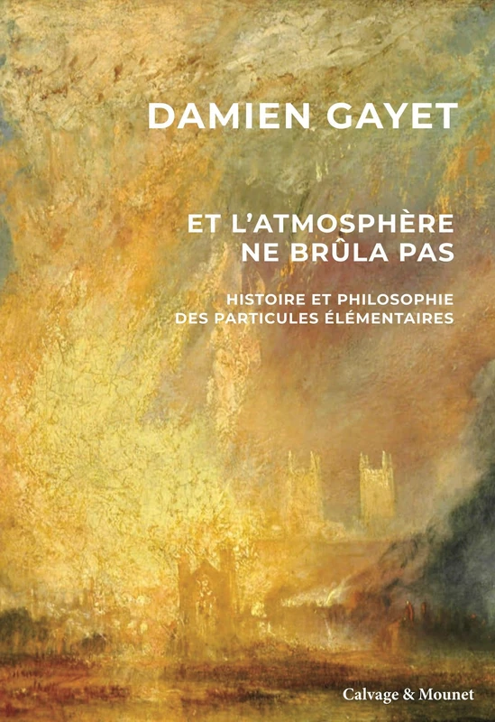 Et l'atmosphère ne brûla pas: Histoire et philosophie des particules élémentaires