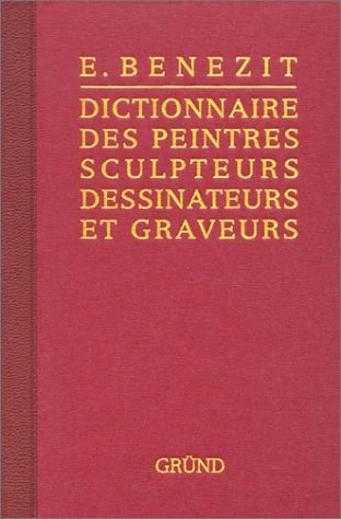 Dictionnaire des Peintres, Sculpteurs, Dessinateurs et Graveurs
