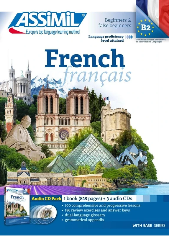 French (With Ease): Audio CD Pack