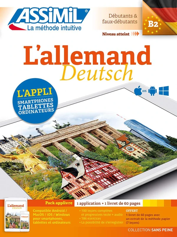 L'Allemand: Pack applivre : 1 application + 1 livret de 60 pages