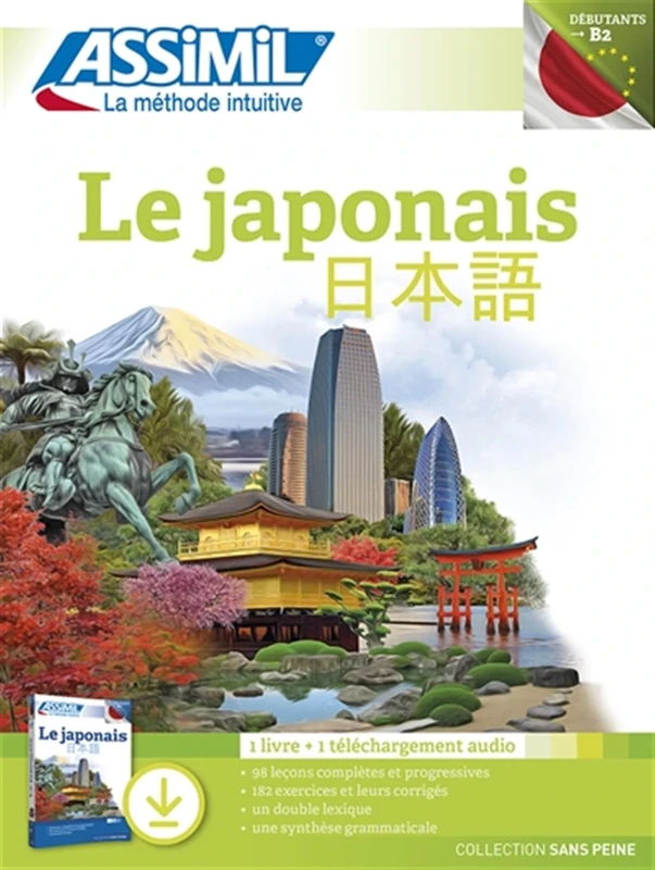 Le Japonais (Sans Peine): Pack avec 1 livre + 1 téléchargement audio mp3