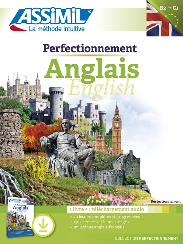 Perfectionnement anglais (pack téléchargement): 1 livre plus 1 téléchargement audio
