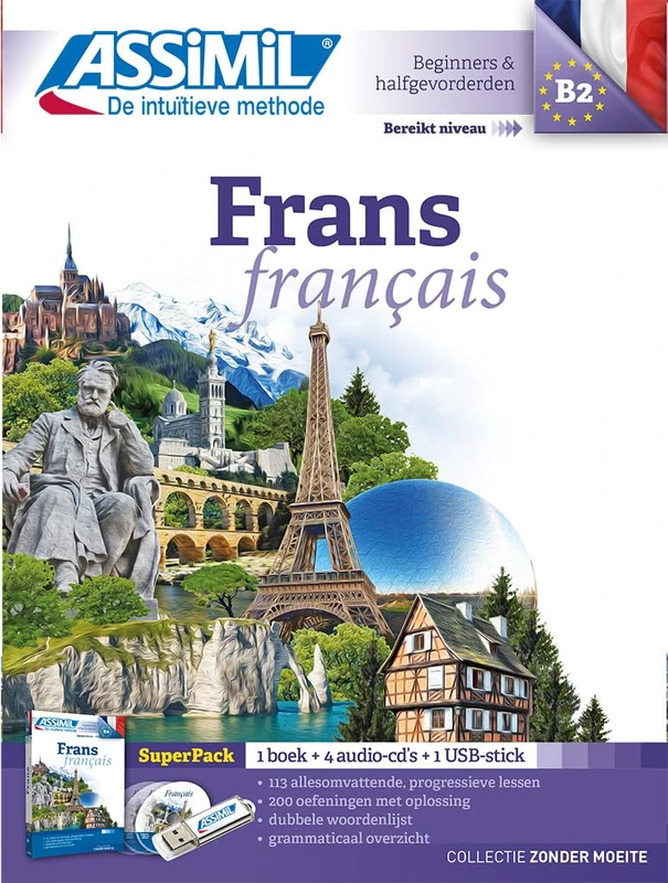 Frans: Superpack USB (Livre + 4 CD audio + 1 cle USB ): Superpack USB (Livre + 4 CD audio + 1 clé USB )