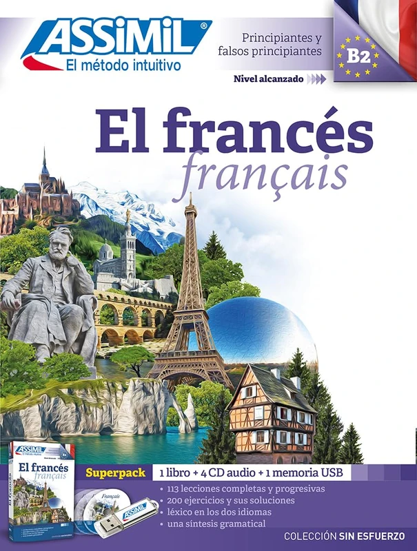 El Frances: Methode de francais pour hispanophones: El frances superpack (Book/CD/MP3)