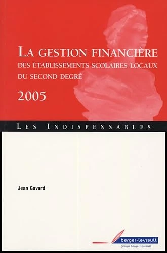 gestion financiere des etablissements scolaires ed 2005