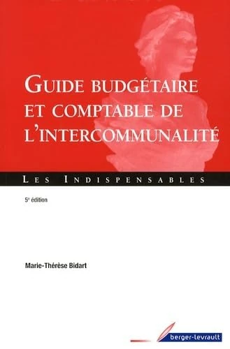 GUIDE BUDGETAIRE ET COMPTABLE DE L'INTERCOMMUNALITE 5E - Image 1