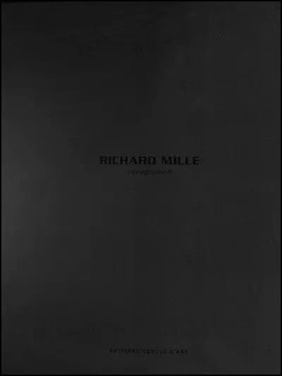 Richard Mille Monographie III - Cercle D'art Fashion Book