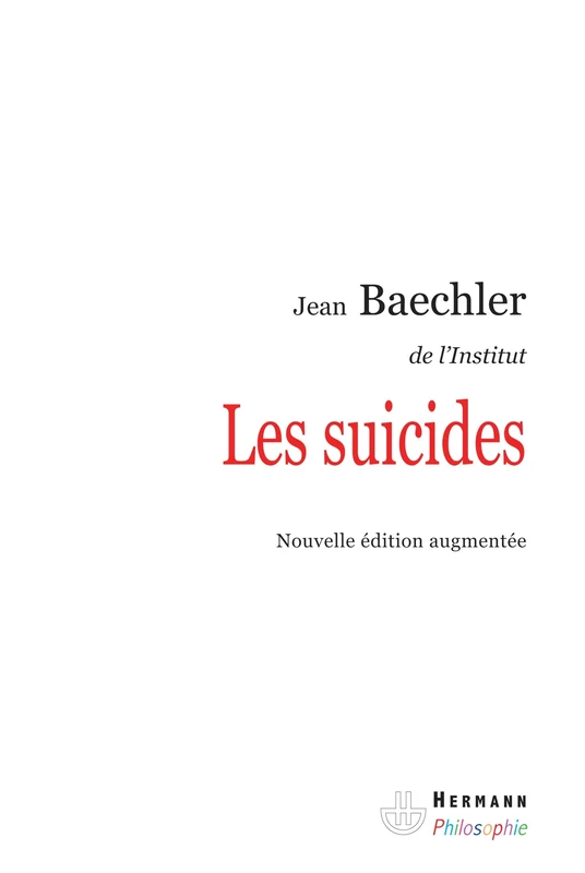 Les suicides (HR.HERM.PHILO.)