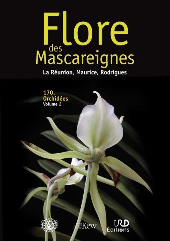 Flore des Mascareignes 170. Orchidées Vol 1 et 2: La Réunion, Maurice, Rodrigues - Image 1