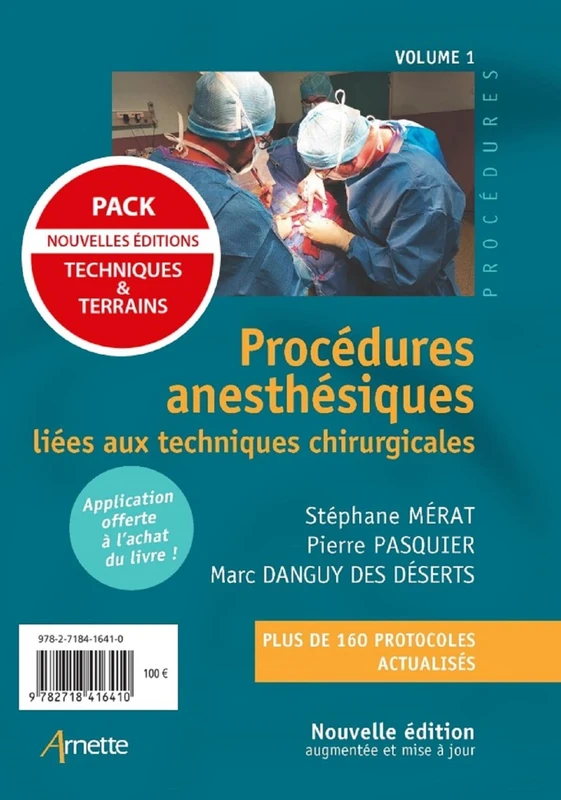 Pack Procédures anesthésiques liées aux techniques chirurgicales/liées aux terrains: Volumes 1+2