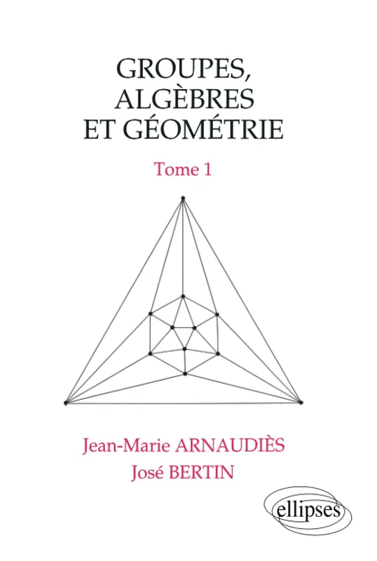 Groupes, algèbres et géométrie - Tome 1