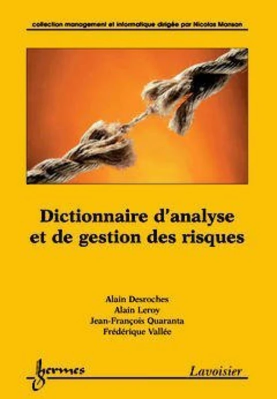 Dictionnaire d'analyse et de gestion des risques - Image 1