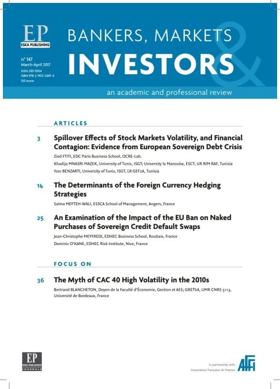 BMI N°147-MARCH-APRIL 2017: BANKERS MARKETS INVESTORS N°147 - Image 1