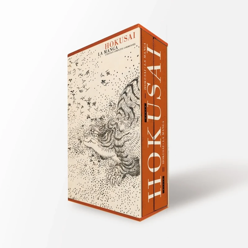 Hokusai. La Manga: L'édition complète commentée, coffret en 2 volumes