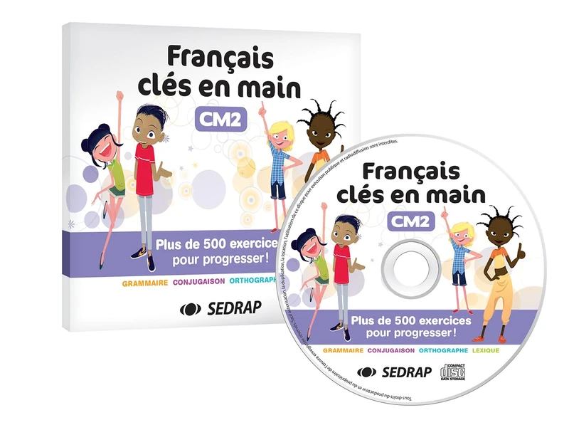 FRANCAIS CLES EN MAIN CM2 - CD RESSOURCES - Image 1