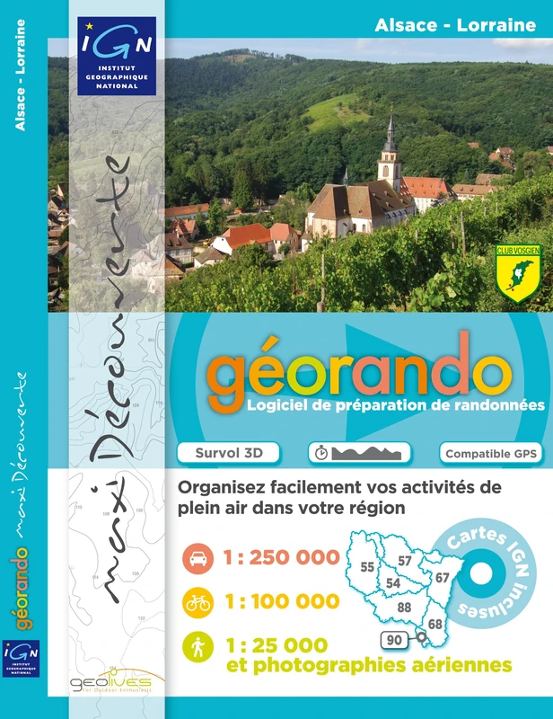 Alsace-Lorraine géorando dvd