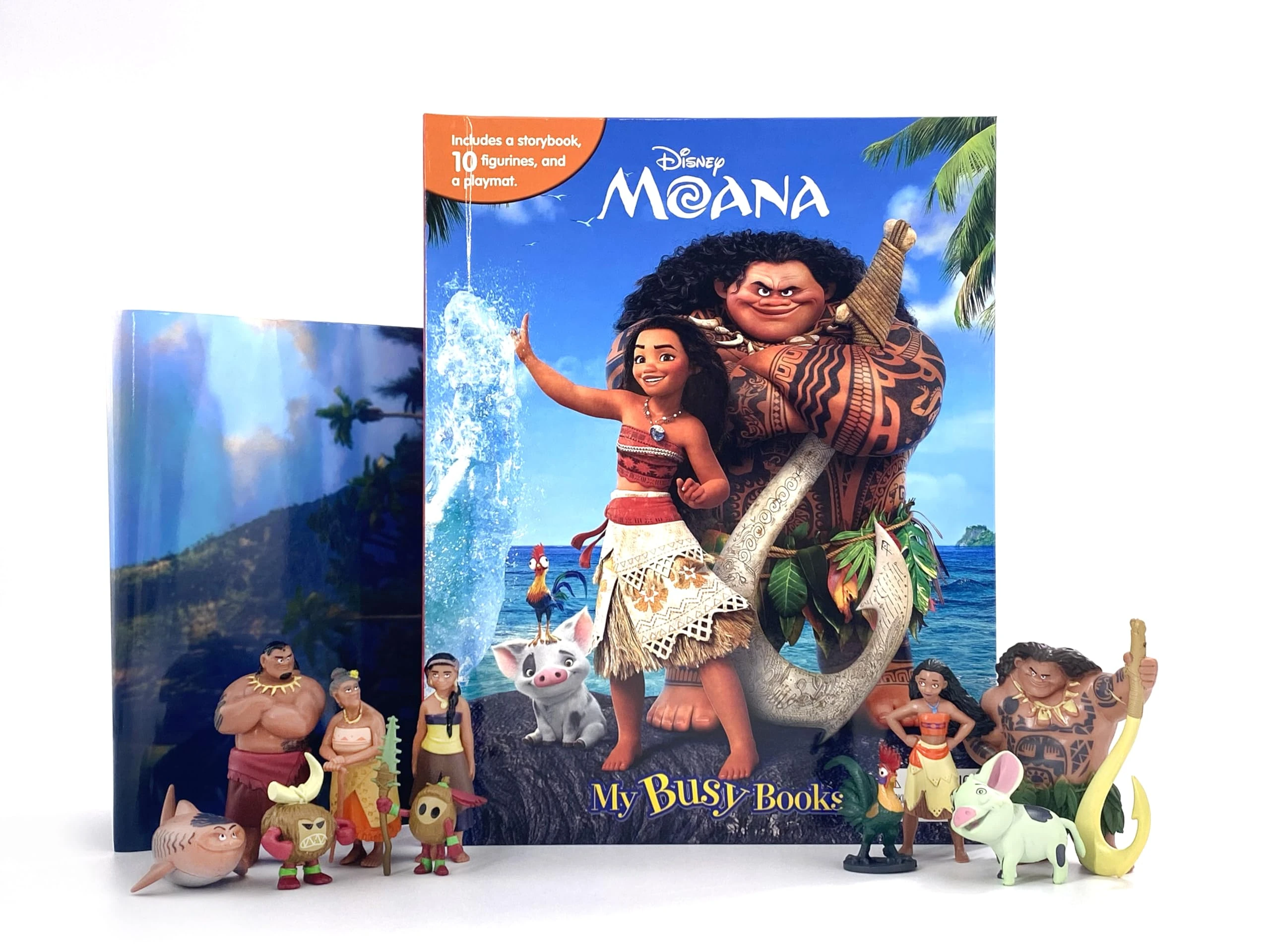 Phidal - Disney Moana My Busy Book