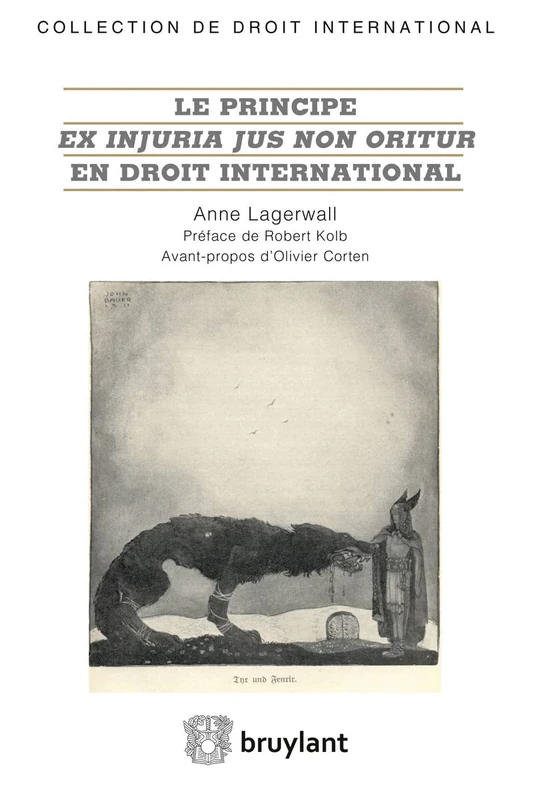 Le principe ex injuria jus non oritur en droit international