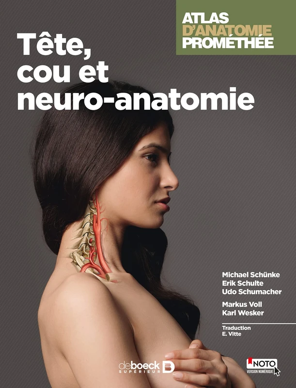 Atlas d'anatomie Prométhée: Tête, cou et neuroanatomie - Image 1