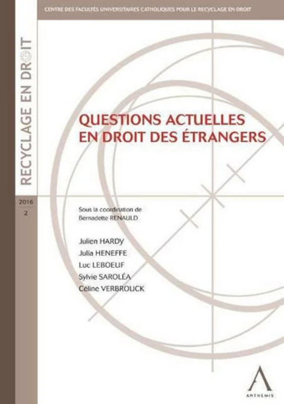 QUESTIONS ACTUELLES EN DROIT DES ÉTRANGERS - Image 1