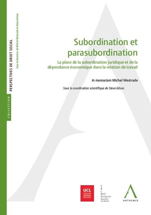 subordination et parasubordination. la place de la subordination juridique et de: La place de la subordination juridique et de la dépendance économique dans la relation de travail - Image 1