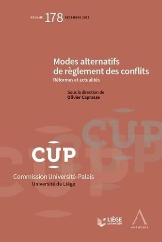 MODES ALTERNATIFS DE REGLEMENT DES CONFLITS: REFORMES ET ACTUALITES - Image 1