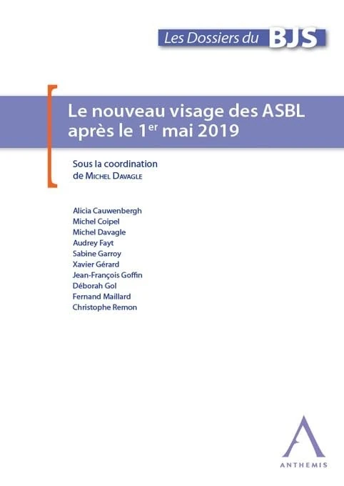 LE NOUVEAU VISAGE DES ASBL APRES LE 1ER MAI 2019