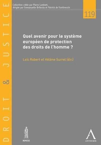 Quel avenir pour le système européen de protection des droits de l'homme ?: Actes du colloque du 29 mars 2019 - Image 1