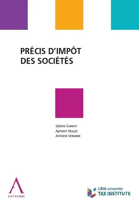 Précis d'impôt des sociétés