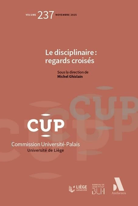 Le disciplinaire : regards croisés (237)