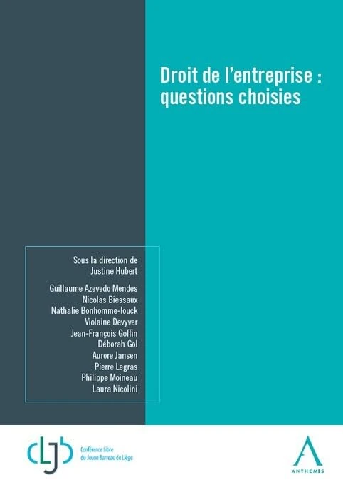 Droit de l'entreprise : questions choisies