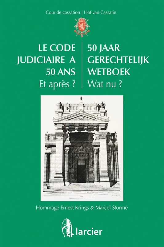 Hommage Ernest Krings et 50 ans Code judiciaire: Et après ? Hommage Ernest Krings & Marcel Storme - Image 1