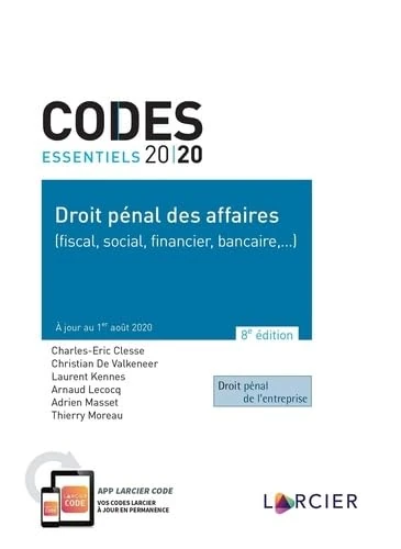 Droit pénal des affaires (fiscal, social, financier, bancaire,...)