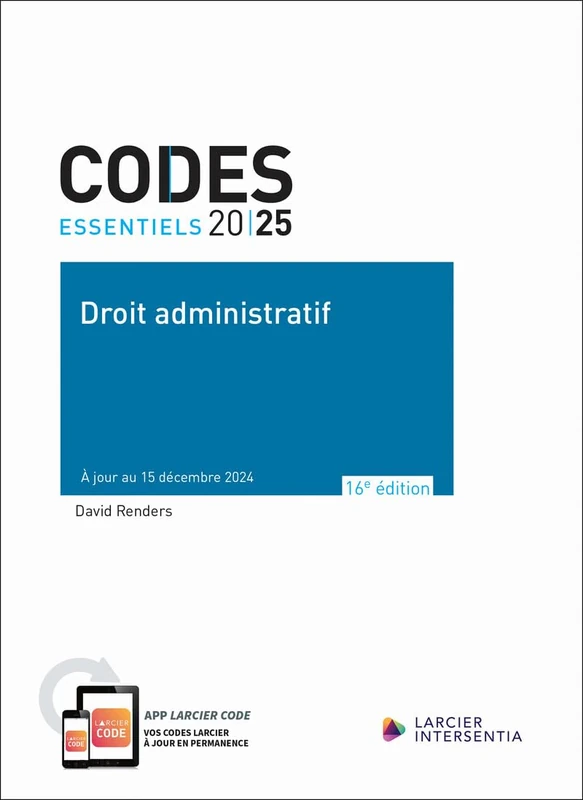 Code essentiel - Droit administratif 2025: A jour au 15 décembre 2024 - Image 1