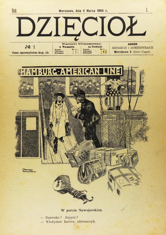 dzieciol 1906: satirical journal of the first russian revolution - Image 1