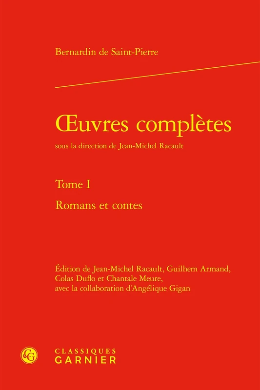 Oeuvres Completes. Tome I: Romans Et Contes: 1 (Bibliotheque du XVIIIe siecle, 28) - Image 1